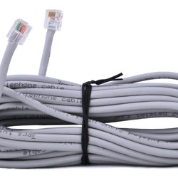 Sawo Extendable low voltage cable 2m with snap in RJ connectors, INN-R2