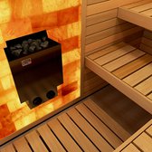 Sauna Elektrikeris Sawo Nordex Mini 3.6kW, Integreeritud puldiga