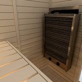 Sauna Elektrikeris Sawo Cirrus 6.0kW, Integreeritud puldiga