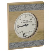 Sawo Thermometer 280-TRD, With stone strip, Cedar