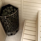 Elektrische saunaöfen Sawo Aries Corner ARI3 9.0kW, mit eingebauter Steuerung
