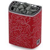 Электрокаменка для сауны Sawo Minidragon 3.6kW, Красная, Без контактора, без пульта