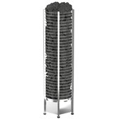 Sauna Electric heater Sawo Tower Round TH6 9.0kW, Without contactor, without control unit