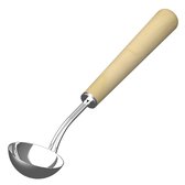 Sawo Stainless ladle small 441-MP, 40cm pine handle