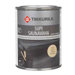 Tikkurila Supi Saunavaha для защиты стен и полков бани, прозрачная, 900 мл