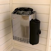 Sauna Elektrikeris Sawo Mini 3.6kW, Integreeritud puldiga