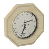 Sawo Thermo-Hygrometer 241-THP, Octagonal, Pine
