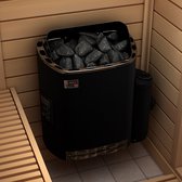 Elektrische saunaöfen Sawo Scandia Fiber 8.0kW, mit eingebauter Steuerung
