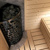 Sauna poêle électrique Sawo Aries Corner ARI3 4.5kW, sans unité de commande