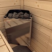 Sauna poêle électrique Sawo Mini X 3.0kW, sans contacteur, sans unité de commande