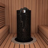 Sauna poêle électrique Sawo Fiberjungle 6.0kW