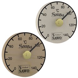 Sawo Termometer / Hygrometer 100, rundig