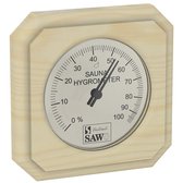 Sawo Hygrometer 220-HP, Rectangular, Pine