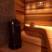 Sauna poêle électrique Sawo Fiberjungle 9.0kW