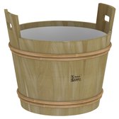 Sawo Bucket 392-D, 40L with plastic insert, Cedar