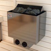 Sauna Elektrikeris Sawo Nordex Plus 6.0kW, Integreeritud puldiga