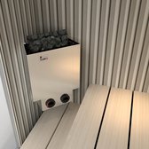 Sauna poêle électrique Sawo Nordex Mini 3.6kW, avec l ’unité de commande integrée