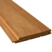 Sauna Wärmebehandelte Espe profilholz STP 15x125, 1800mm
