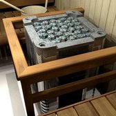 Sauna poêle électrique Sawo Altostratus 10,5kW NS Premium